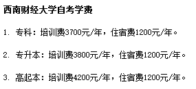 西南財經大學自考學費多少貴嗎？招生專業有哪些？